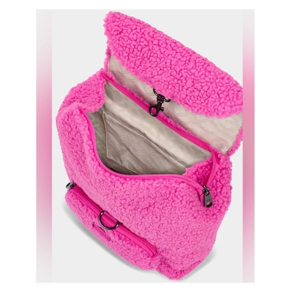 UGG Inara Sherpa Backpack Fushia Hot Pink - Picture 4 of 8